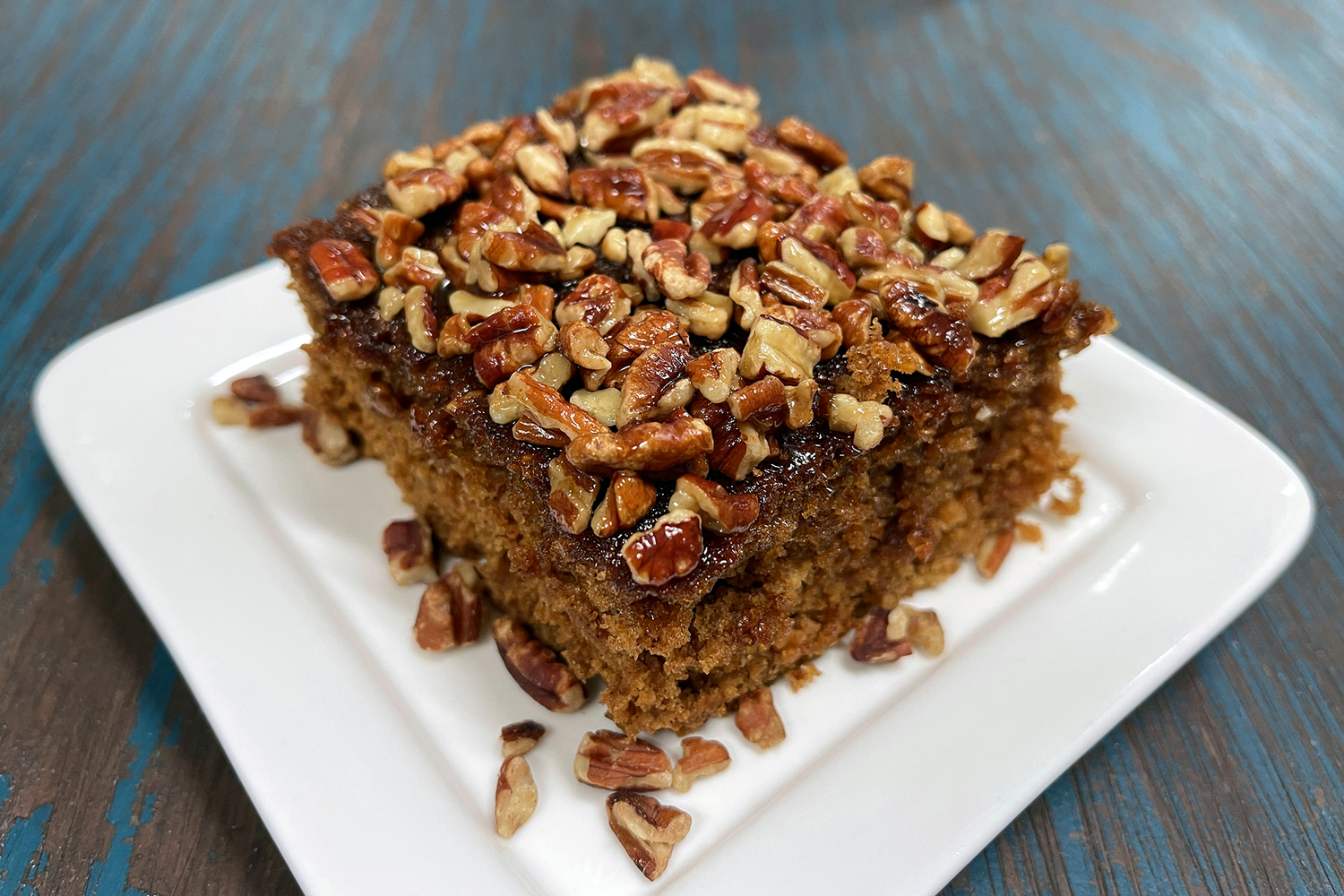 Apple Butter Oat Cake