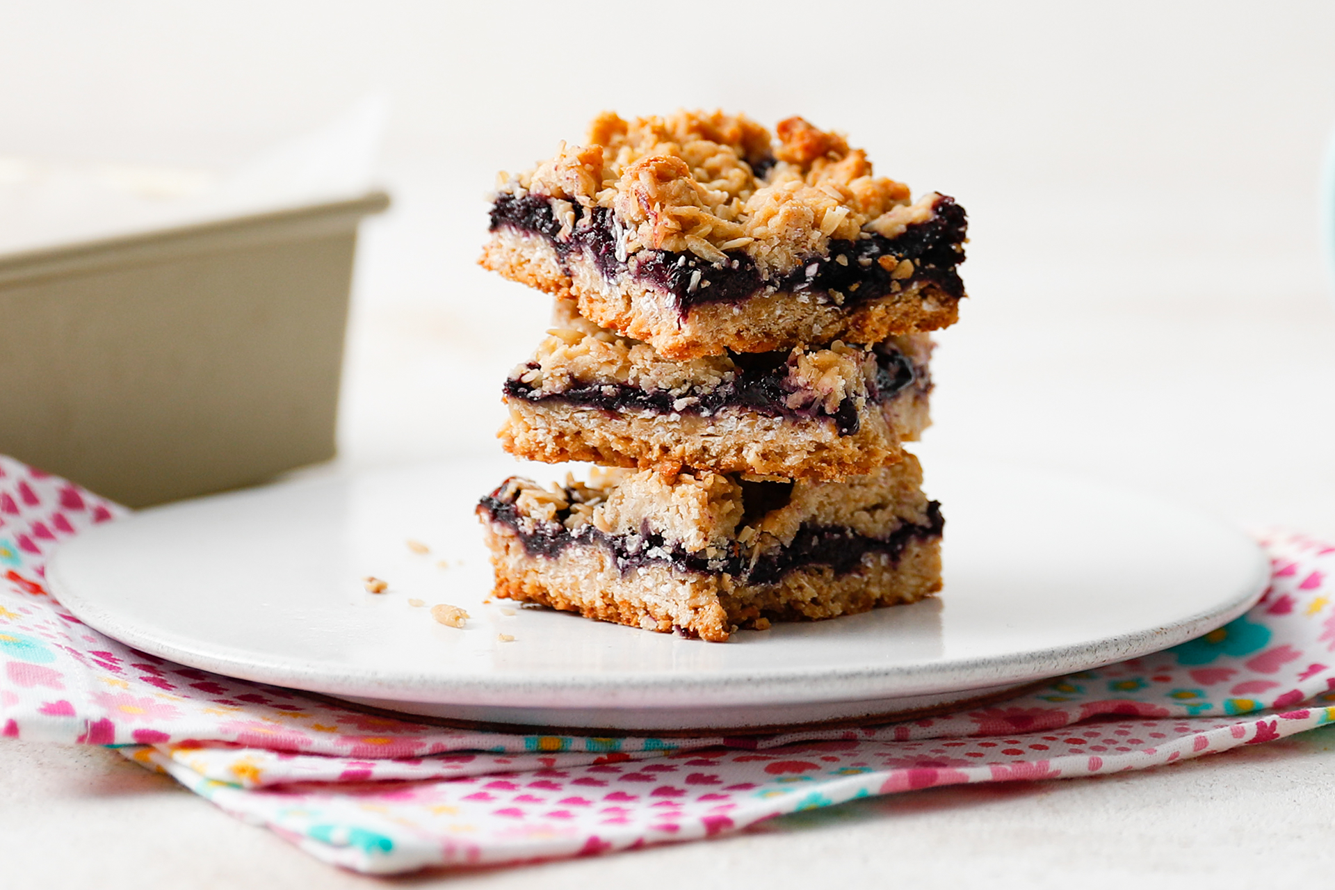 Blueberry Oatmeal Bars