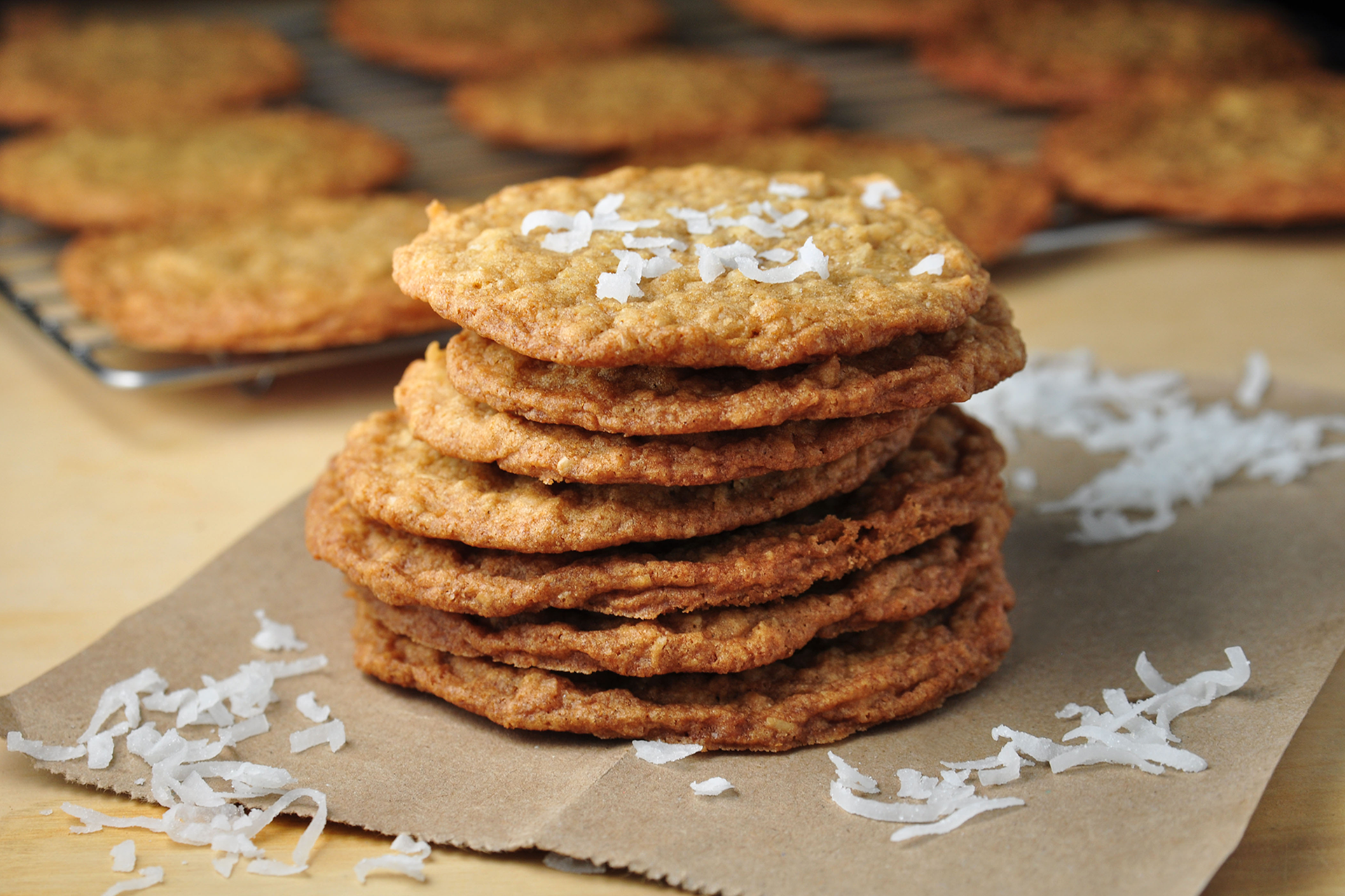 Oatmeal Coconut Cookies