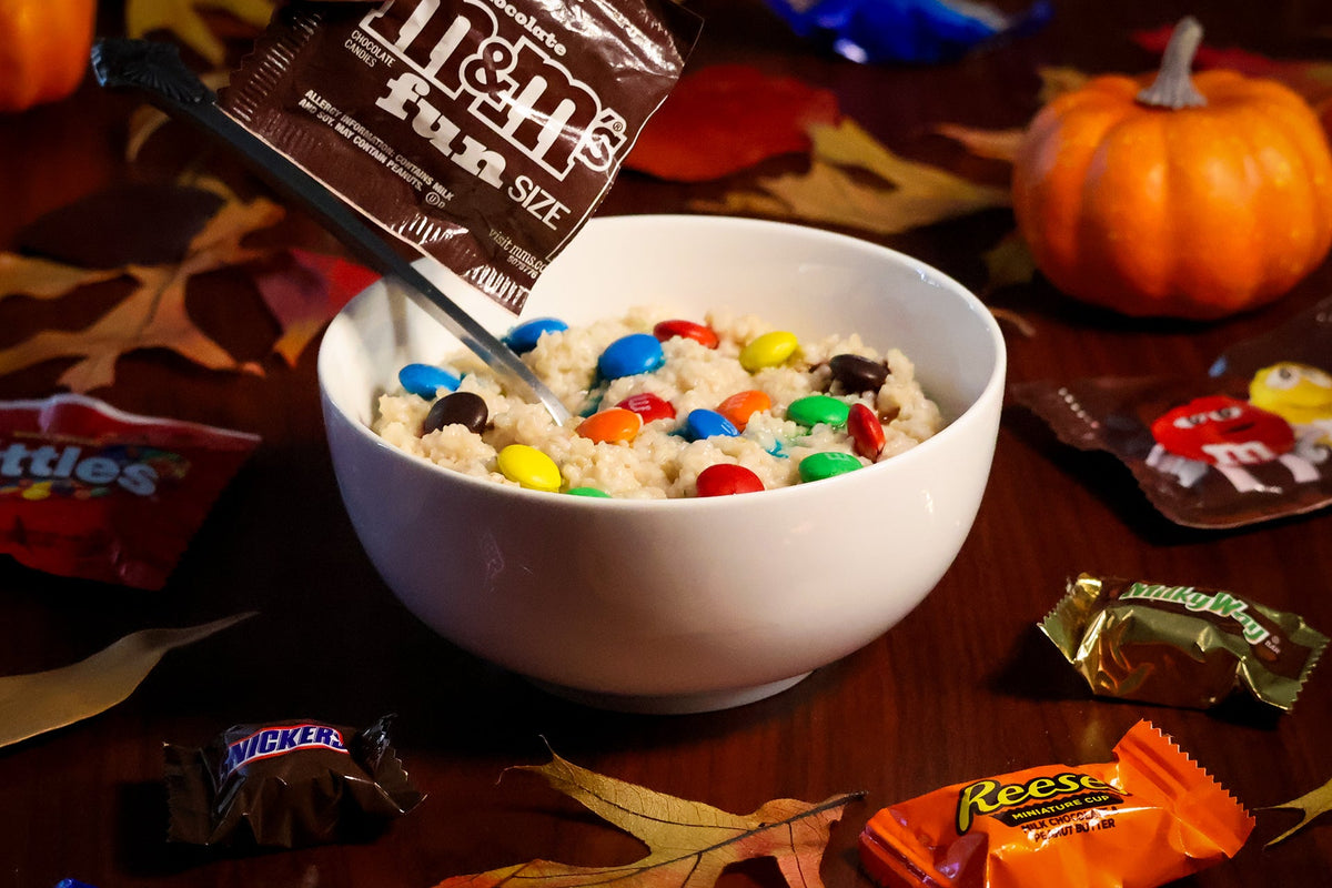 Candy for Breakfast? Give Your Coach’s Oats a Halloween Makeover